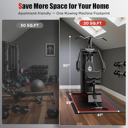 154LBS Weight Stack Multi Home Gym Station V55314
