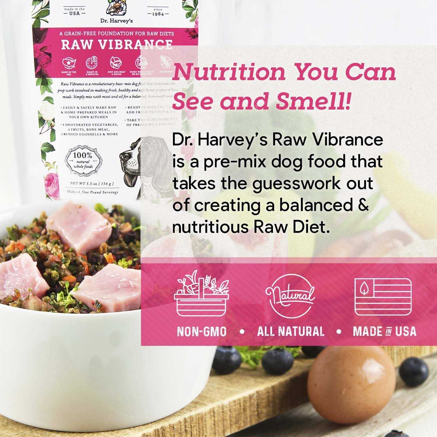 Raw Vibrance Dog Food Q965