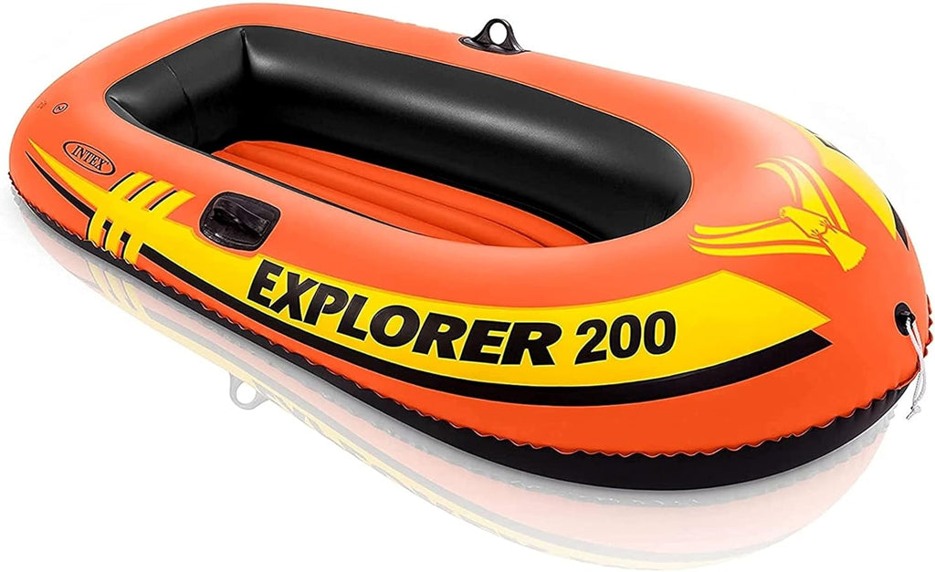 2 Person Inflatable Fishing Boat with Oars Pump Y4186