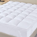 Extra Thick King Mattress Topper, Soft Plush Cooling Overfilled 1400GSM Mattress Pad T926680