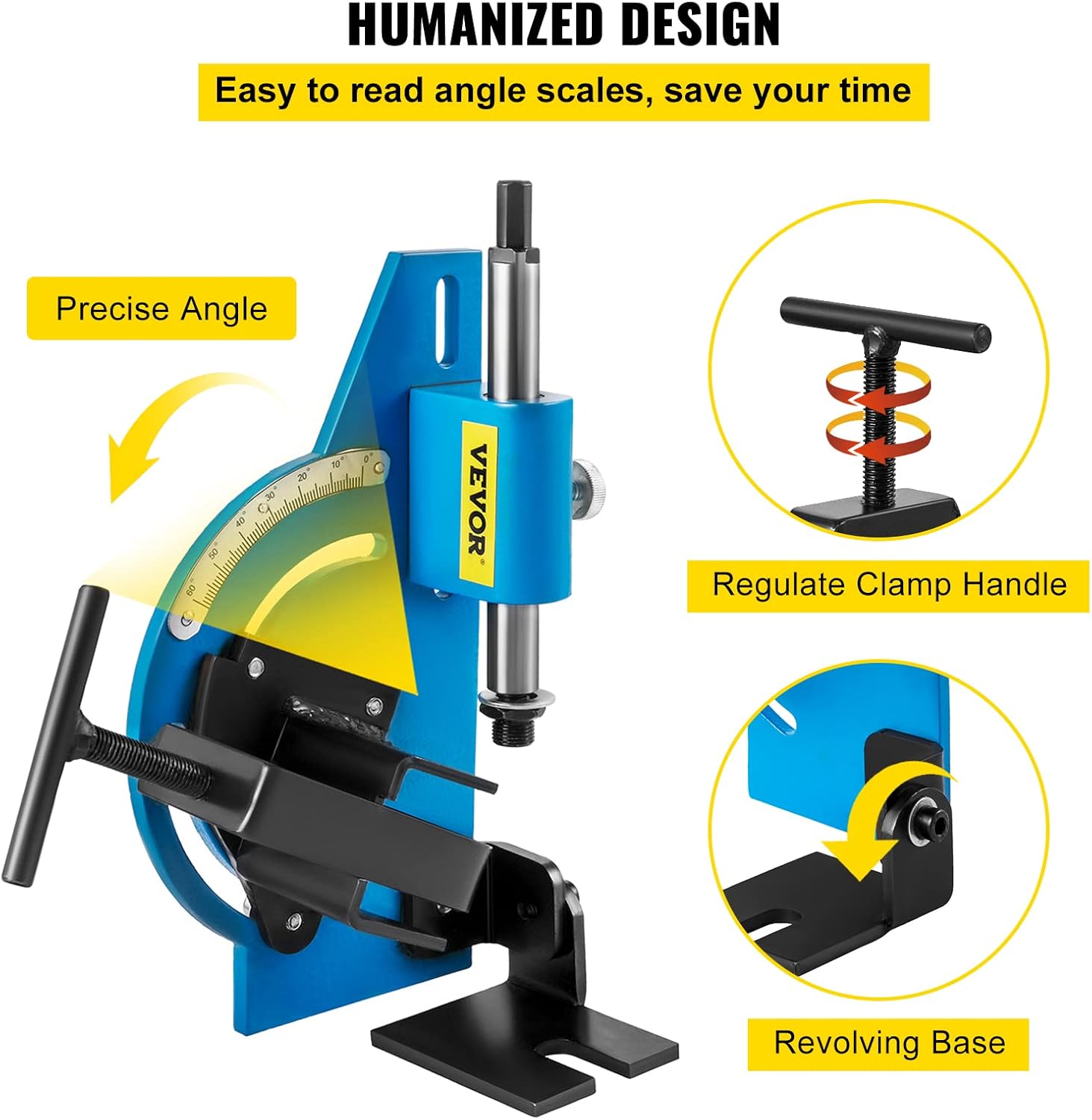 60 Degree Pipe Notcher for 2" Round Tubing T86956
