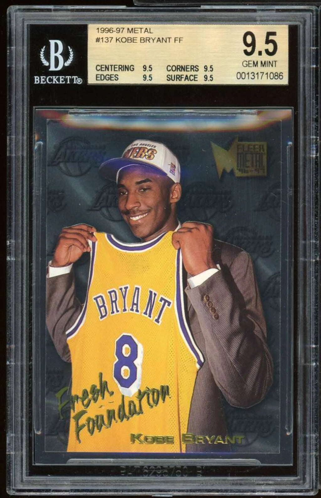 1996-97 Metal #137 BGS 9.5 Rookie Card U366939