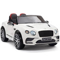 White Battery Powered Riding Toy with Parent Remote Control M563