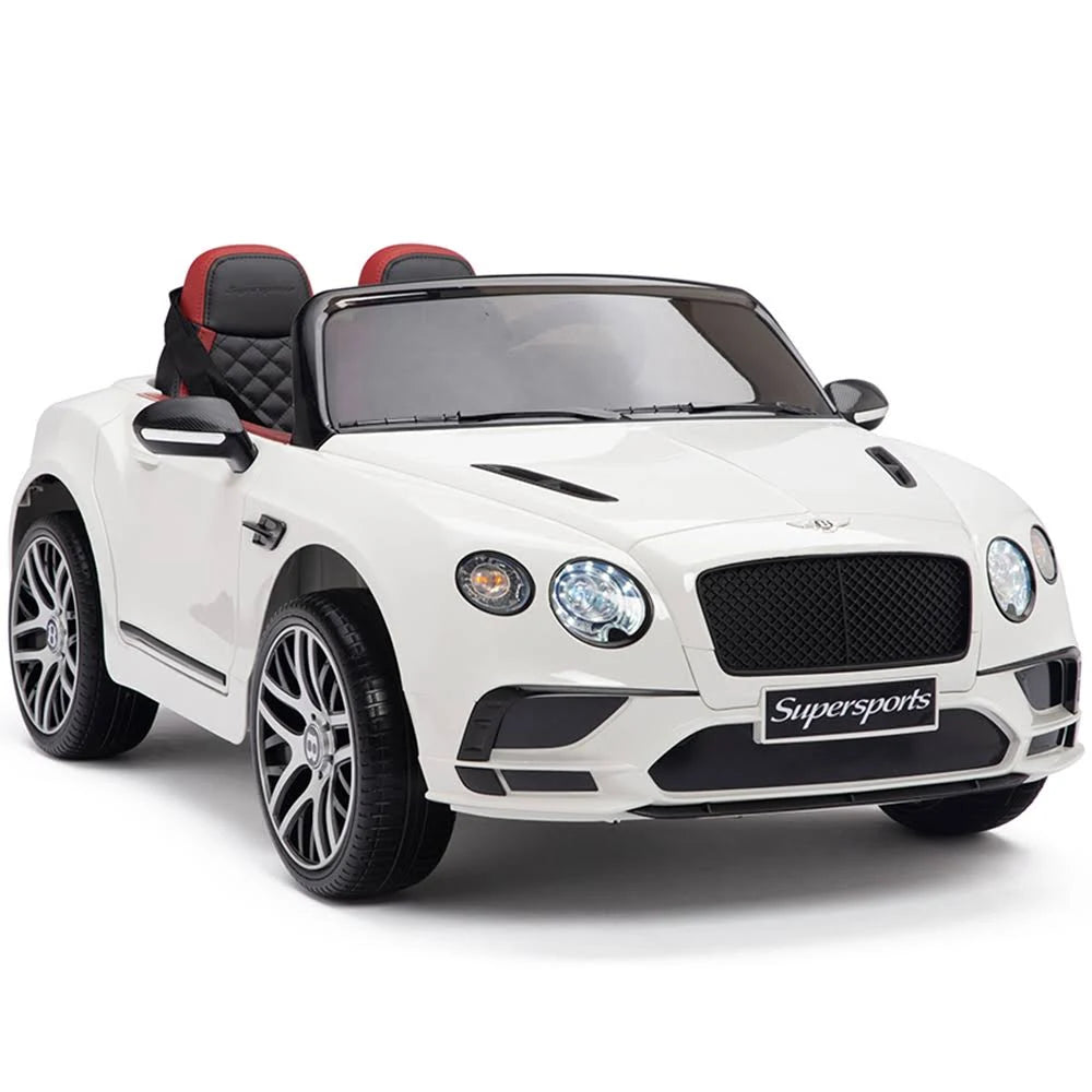 White Battery Powered Riding Toy with Parent Remote Control M563