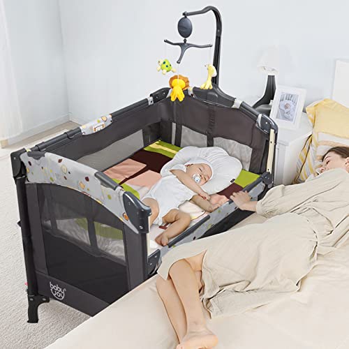 4 in 1 Pack and Play with Bassinet and Changing Table P38082