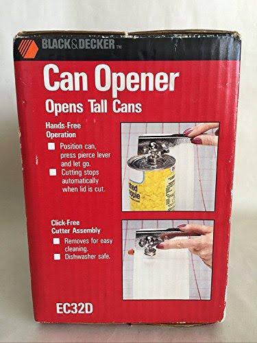 White Electric Can Opener N8807