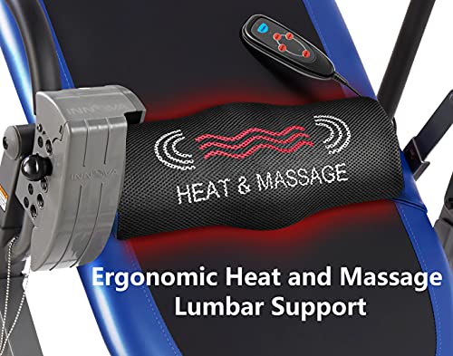 Black/Blue/Gray Inversion Table with Heat and Massage X424136