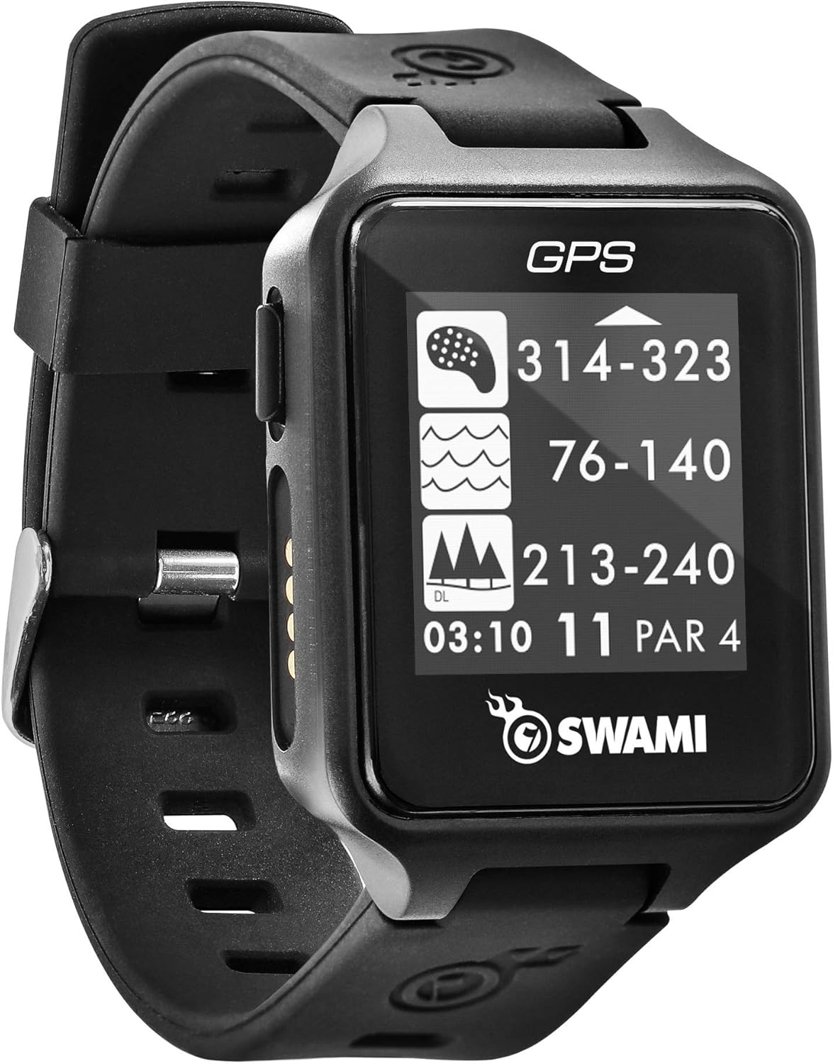 Black Golf GPS Watch O255901