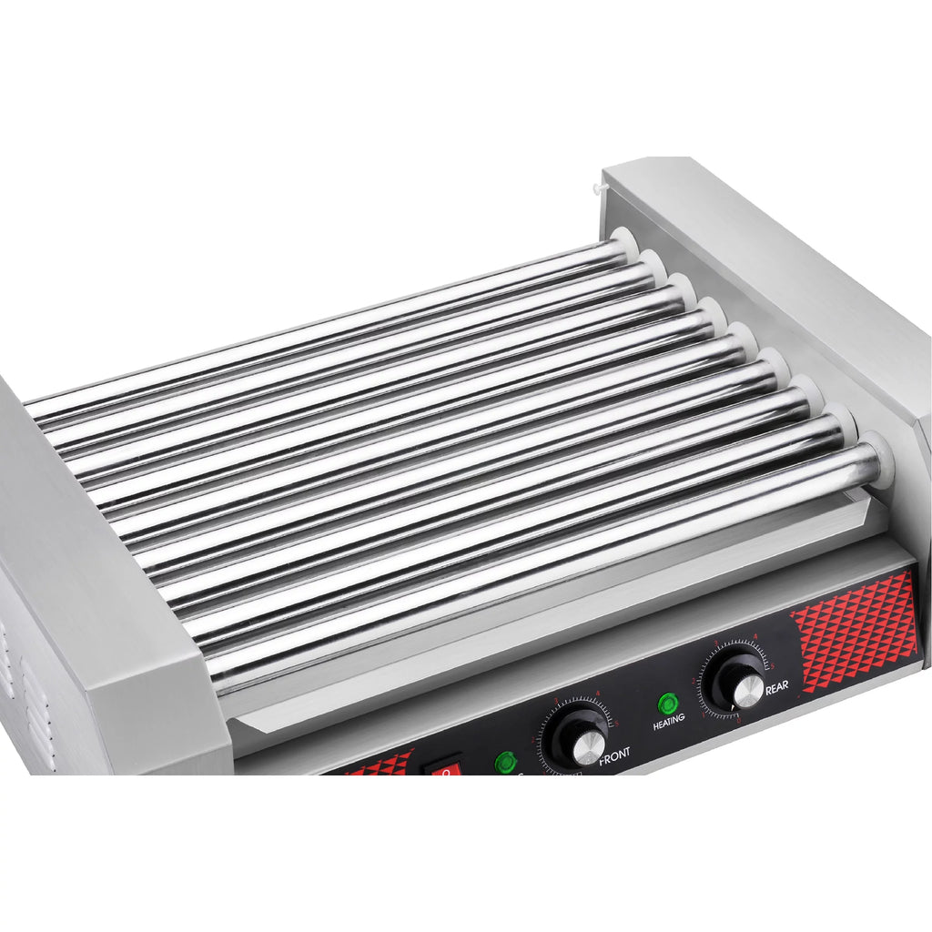 24 Hot Dog 9 Roller Stainless Steel Grilling Machine F36535