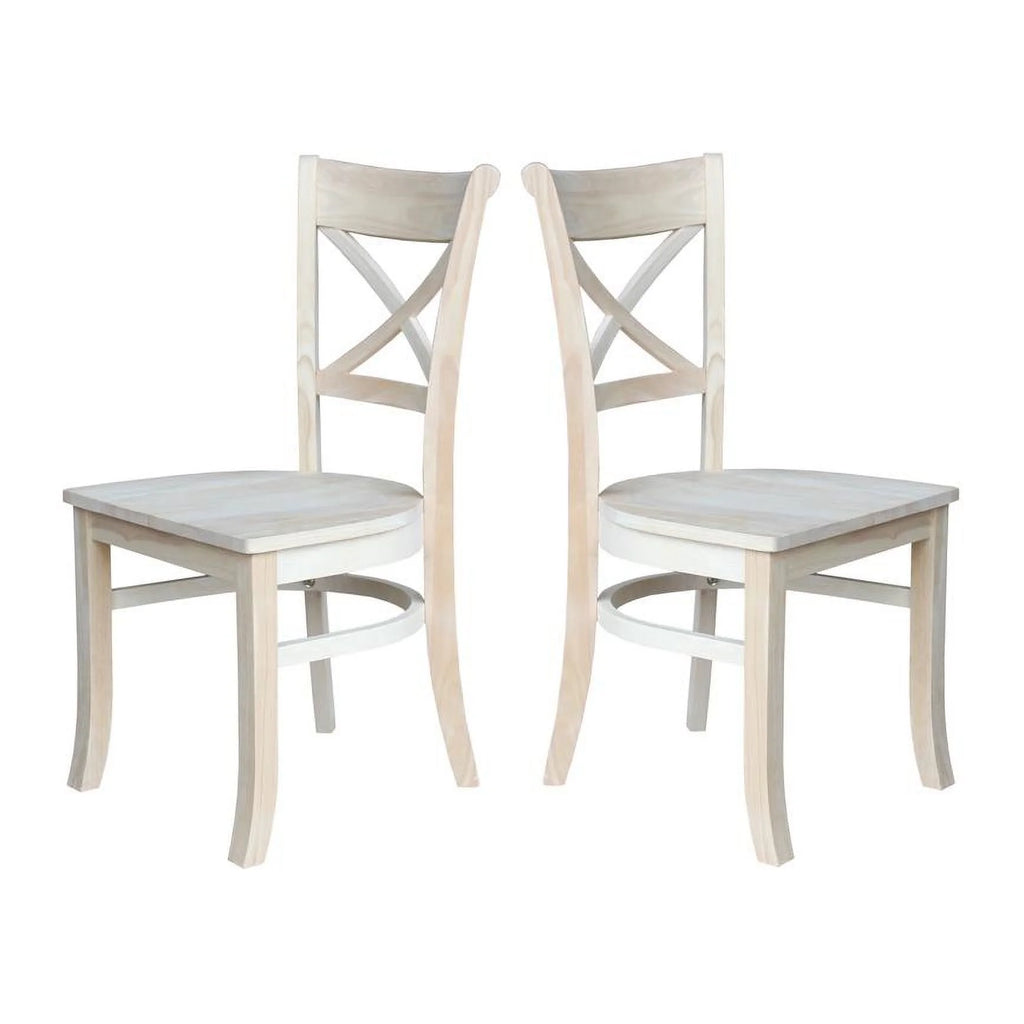 Set of Two X-Back Chairs T89289