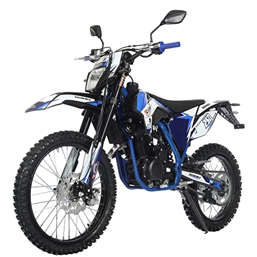 250cc Dirt Bike with 5-Speed Manual Transmission, 21"/18" Wheels, Electric/Kick Start R688