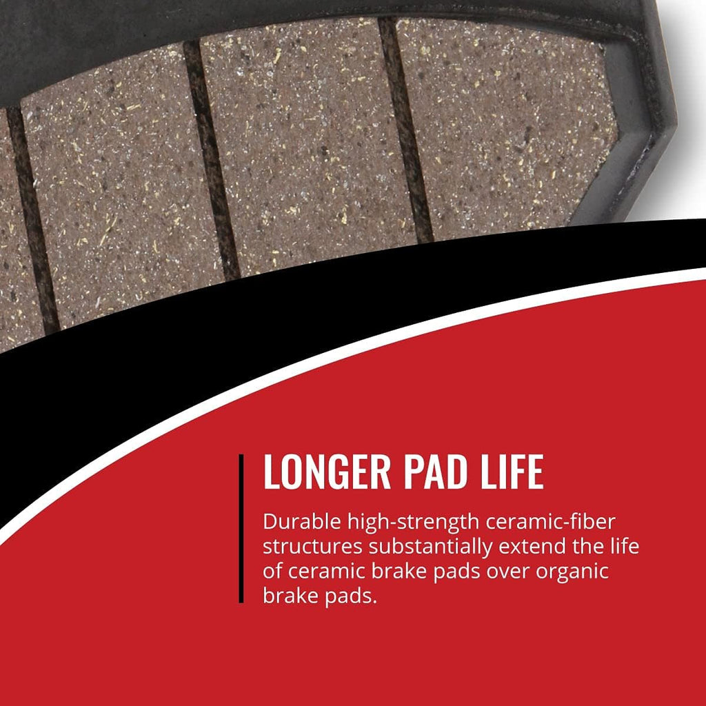C6 Rear Ceramic Brake Pads Set M416