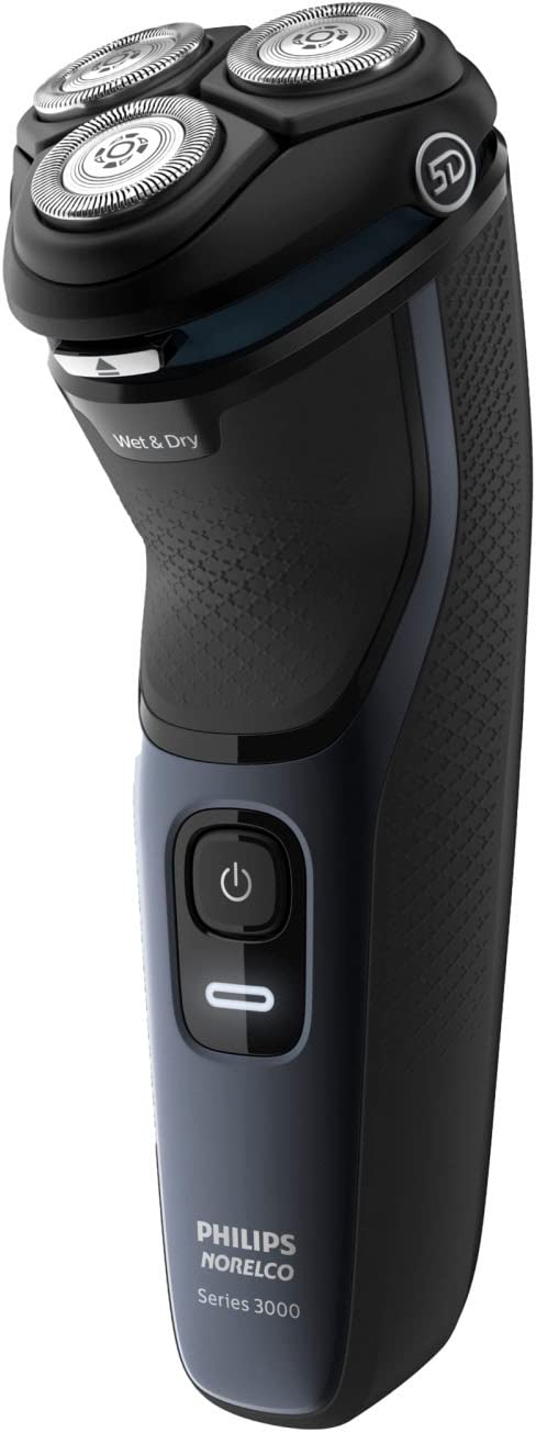 Modern Steel Metallic Wet/Dry Electric Shaver L22411