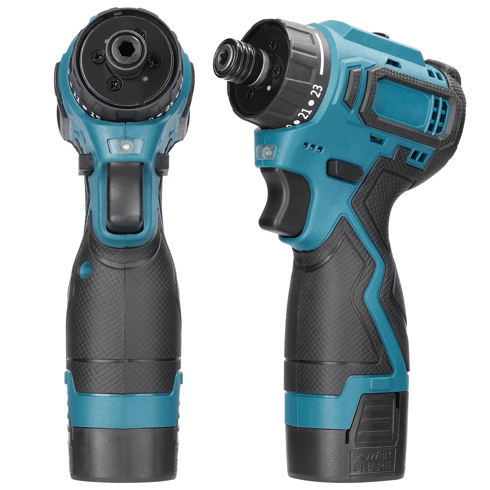 18V Electric Screwdriver Torque Adjustable 2 Speed Control Modes Brushless Motor Repair Tool Kit R353