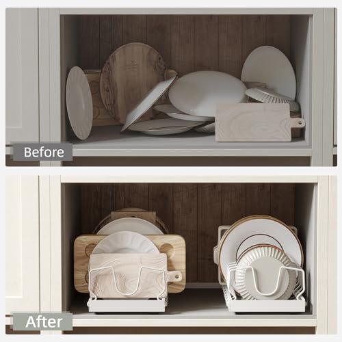 Pots and Pans Organizer with 8 Dividers L573