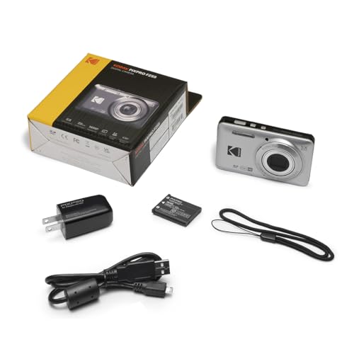 16MP Digital Camera 5X Optical Zoom 28mm Wide Angle 1080P Full HD Video 2.7" LCD (Blue) S128