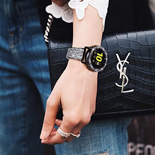 5 Packs Bling Frame Protective Case for Samsung Galaxy Watch Active 2 40mm V765
