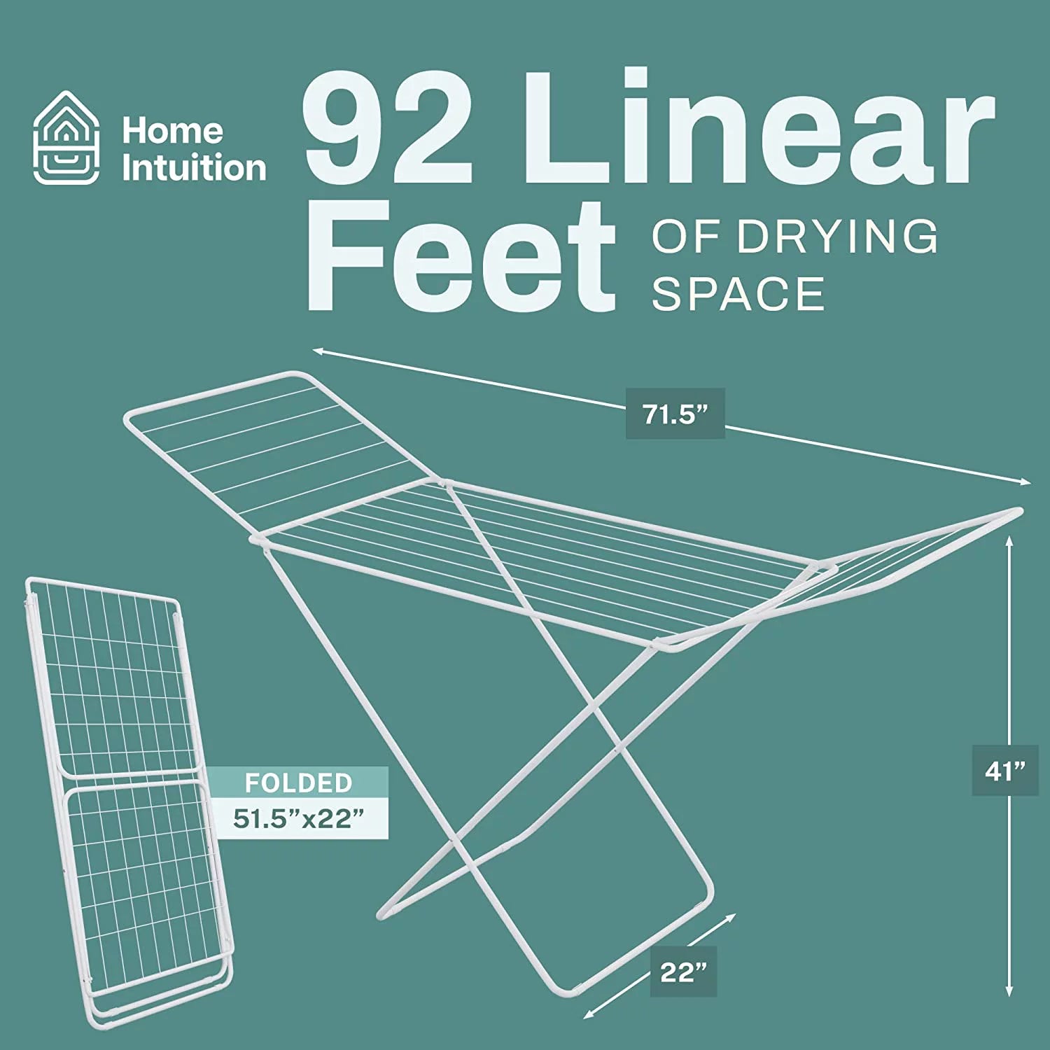 Foldable Clothes Drying Rack U752