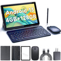 10 Inch 2 in 1 Tablet with Keyboard, 8 GB+128 GB+1 TB, Black L96682