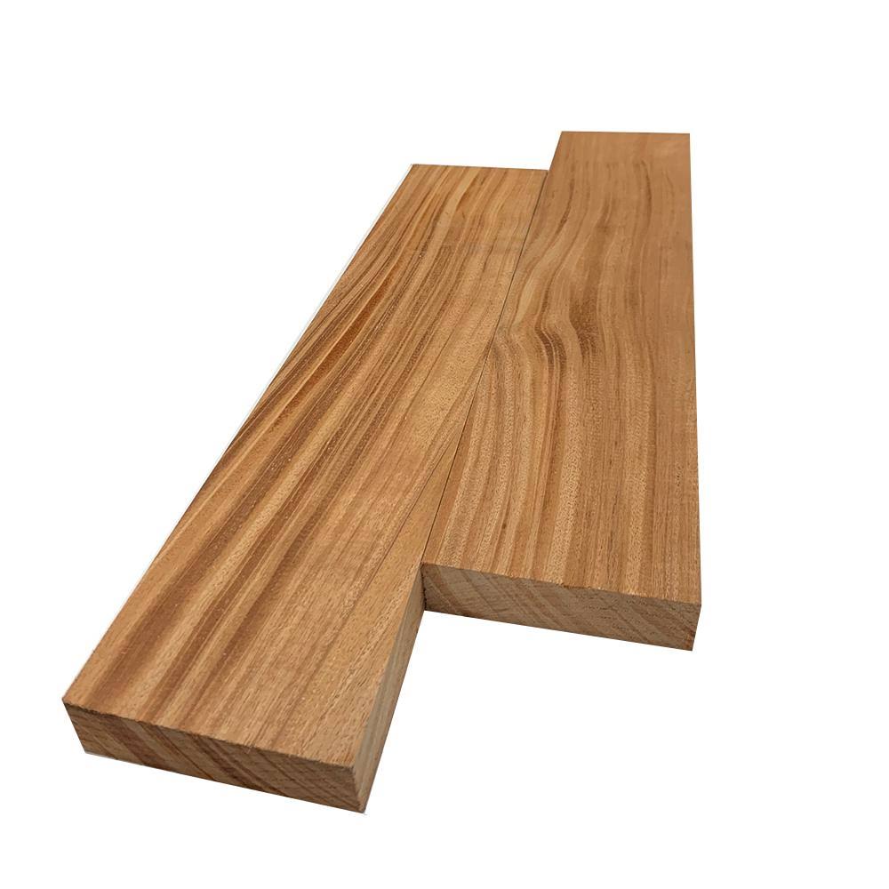 2 in. x 4 in. x 2 ft. African Mahogany S4S Board (2-Pack) F284714