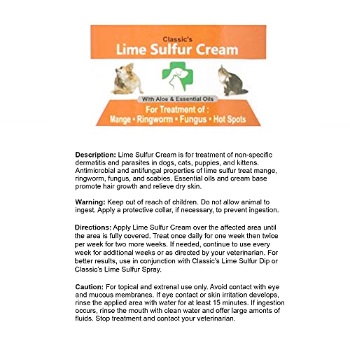Lime Sulfur Pet Skin Cream (2 oz) E403339