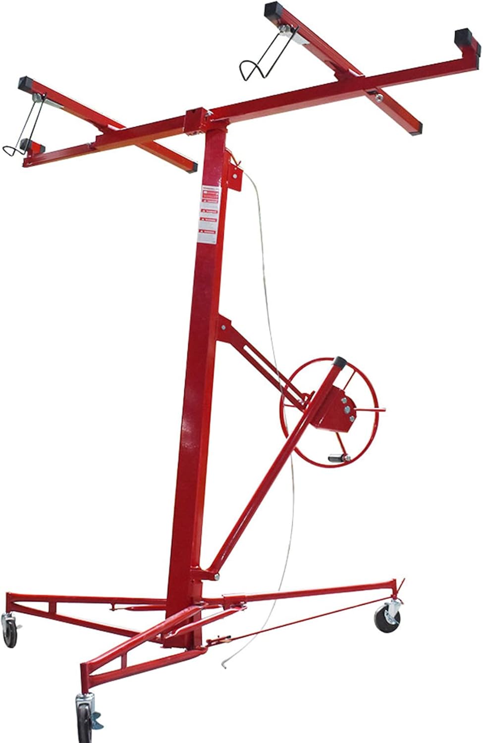 16FT Drywall Lift Rolling Panel Hoist Jack Lifter R879