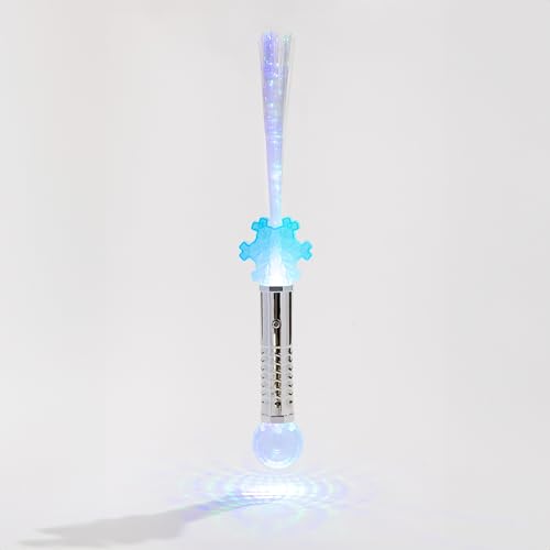 Christmas Fiber Optic Wands Light Up LED Holiday Toy 3 Pack Q844