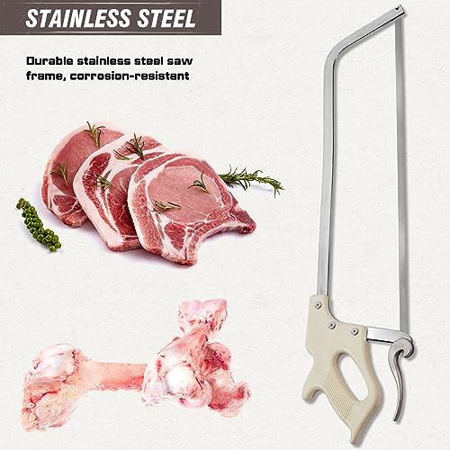 22-inch Hand Saw for Meat Bone Cutting with SK5 Blade J72434