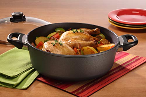 11" 5.3 Qt Nonstick Diamond Coated Aluminum Braiser with Lid D7308