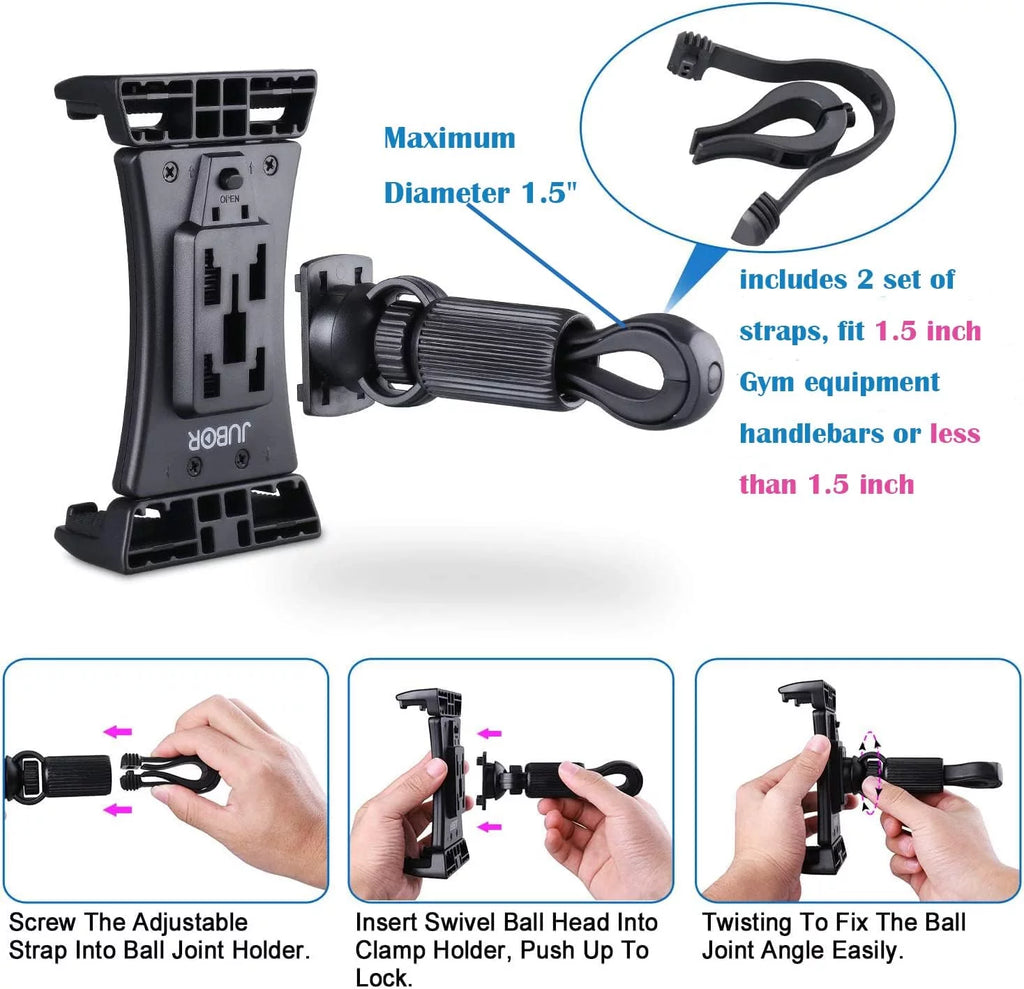 Tablet Holder Mount for Bike Treadmill Exercise Bicycle A662380