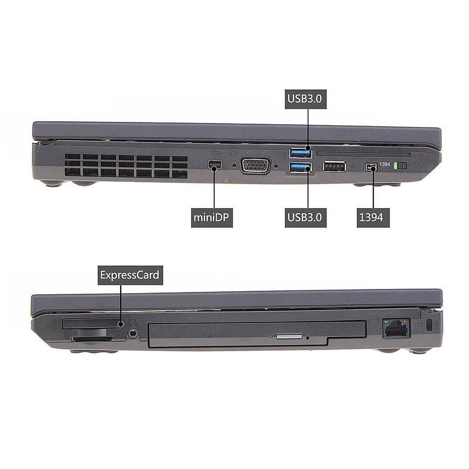 Used Lenovo ThinkPad T530 2.9GHz i7 4GB 320GB DRW Windows 10 Pro 64 Laptop with Camera I4090