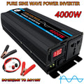 4000W Pure Sine Wave Power Inverter DC12V to AC 120V B305