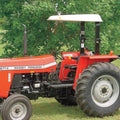 White Tractor Canopy A38167