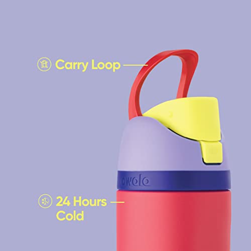 32 Oz Insulated Stainless Steel BPA-Free Water Bottle with Straw C3570
