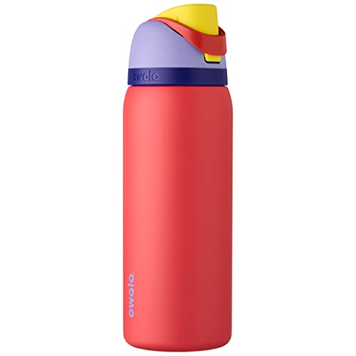 32 Oz Insulated Stainless Steel BPA-Free Water Bottle with Straw C3570