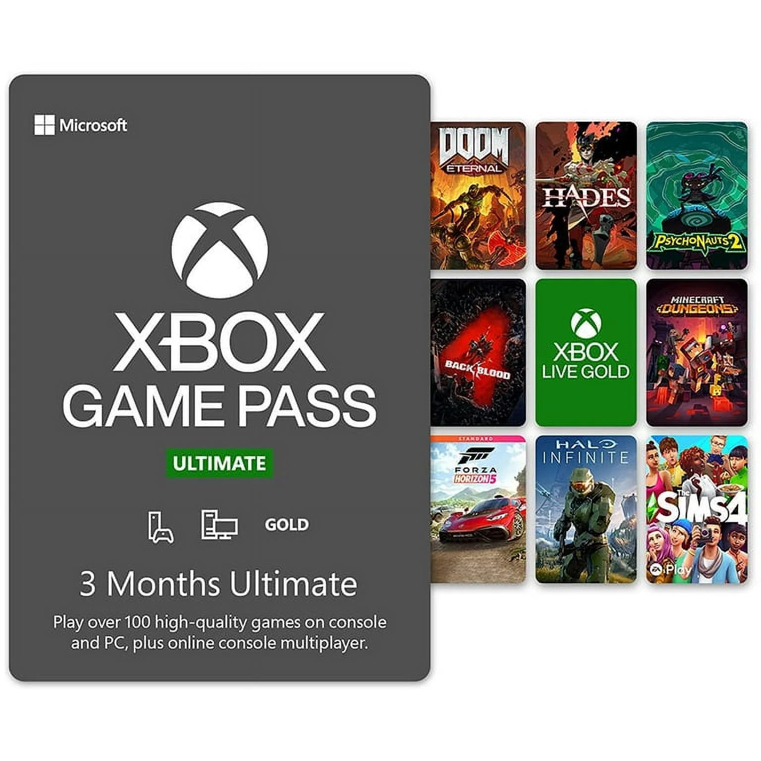 Xbox Series S 512GB SSD All-Digital Console with Two Wireless Controllers and Xbox 3 Month Game Pass Ultimate I337799