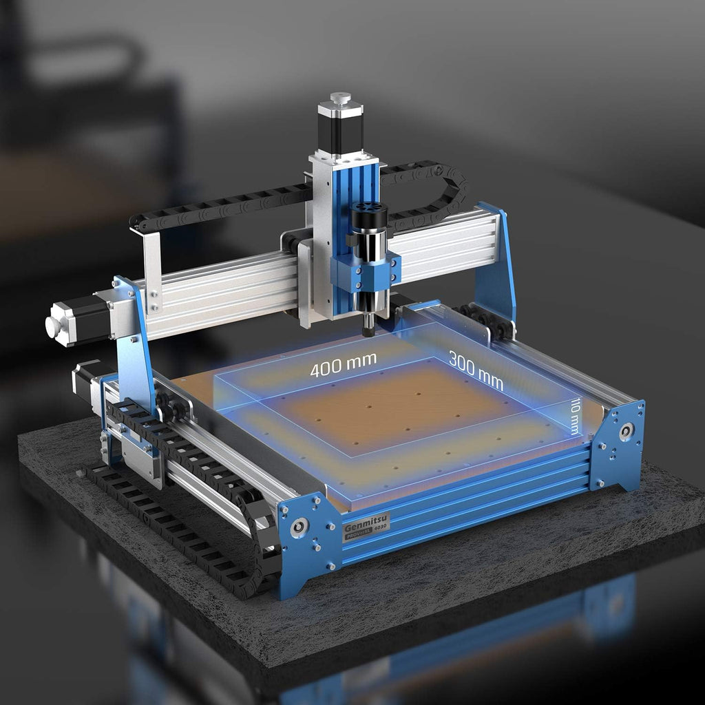 CNC Router Machine, 3 Axis Milling Cutting Engraving Machine, Working Area 400 x 300 x 110mm I21264
