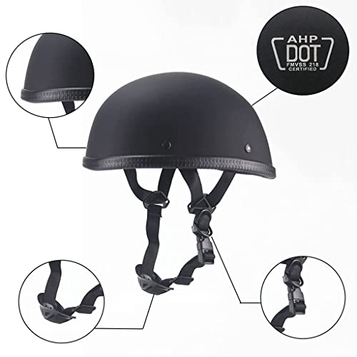 Half Shell Skull Cap Motorcycle Helmet C4672