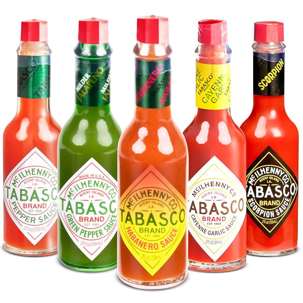 Tabasco Hot Sauce Scorpion Variety Pack 2 oz Bottles H937