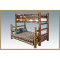 Brown Wood Twin over Full Bunk Bed A139830