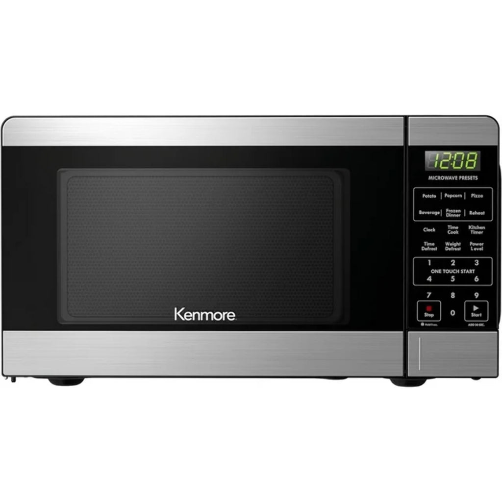 700 Watt .7 Cu Ft Stainless Steel Countertop Microwave H56983