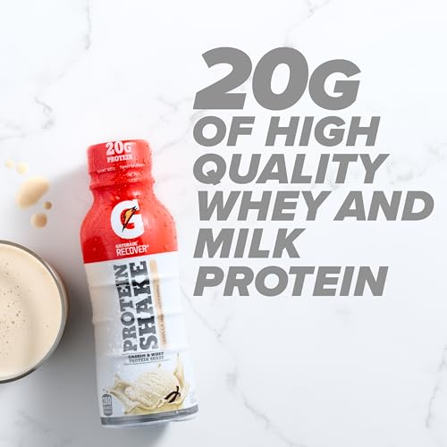 Chocolate Protein Shake, 20g Protein, 11.6 fl oz, Pack of 12 W470046