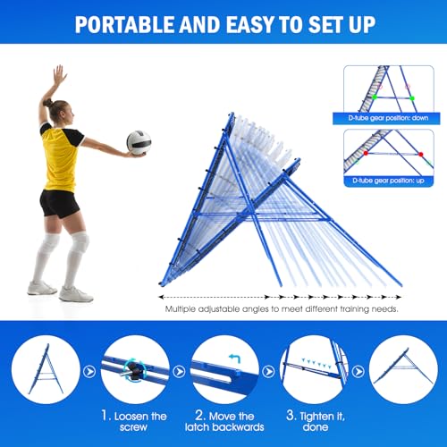 Volleyball Baseball Softball Lacrosse Rebounder Net E5744