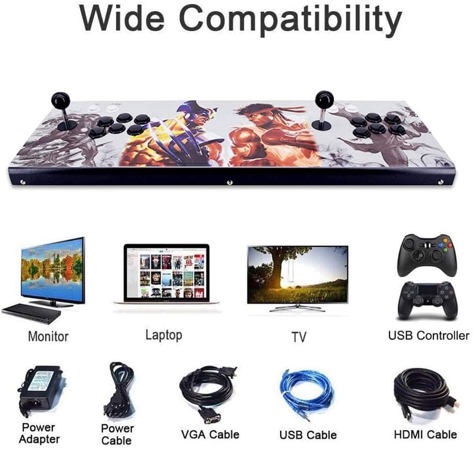 Arcade Game Console 1080P 8000 in 1 2 Players V2629