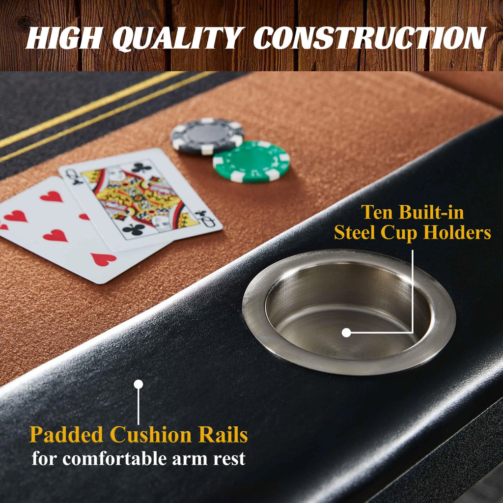 10-Player Poker Table F598463