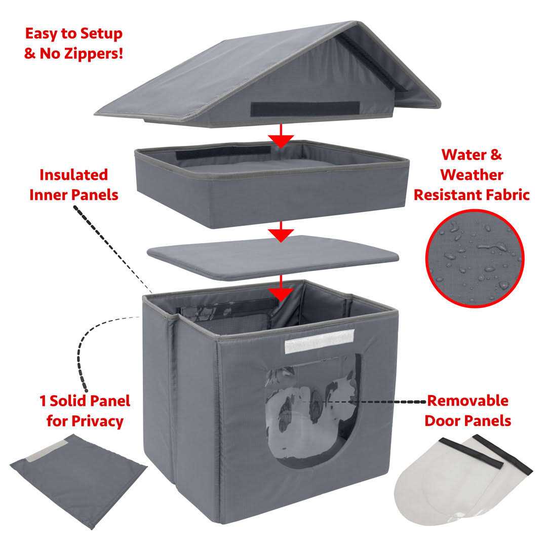 Outdoor Cat House D659540