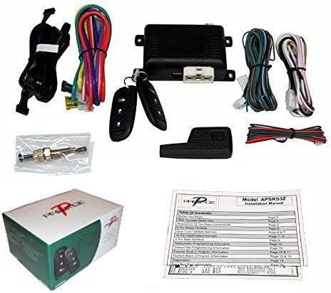 3-Button Remote Start Auto Car Starter and Keyless Entry Z1605