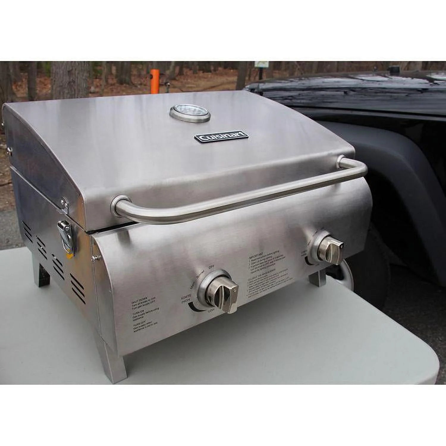 Stainless Steel Tabletop Grill H38167