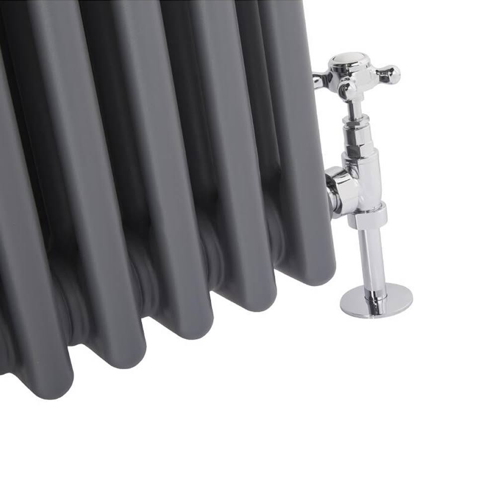 Cast Iron Hot Water Radiator Anthracite U646530