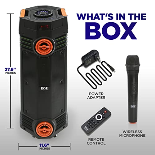 300W Dual 6.5” Rechargeable Bluetooth PA Speaker L648